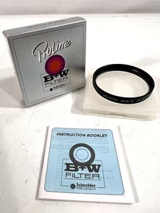 Schneider Kreuznach Proline B&W Camera Filter D-55513 52mm 52x.75 German Made - Picture 1 of 3