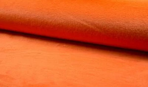 LUJOSO Peluche Corto Súper Suave Tela de Piel Sintética Material NARANJA BRILLANTE - Imagen 1 de 1