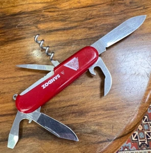 '80 Wenger Delemont Officer Swiss Army Folding Knife NOS 84mm Sandoz AD - Picture 1 of 14