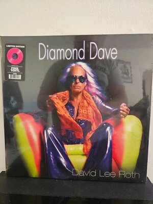DAVID LEE ROTH Diamond Dave 2003/2021 LP HARD ROCK PINK VINYL NEW & SEALED - Image 1 of 3
