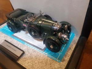 Collectible 1929 Bentley 4.5 Litre Blower 1:24 USA Franklin Mint Precision Model - Picture 1 of 9