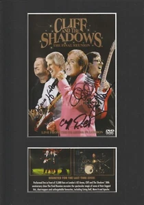 DVD firmado a mano por Cliff Richard and The Shadows, Hank Marvin, autógrafo gira final - Imagen 1 de 5