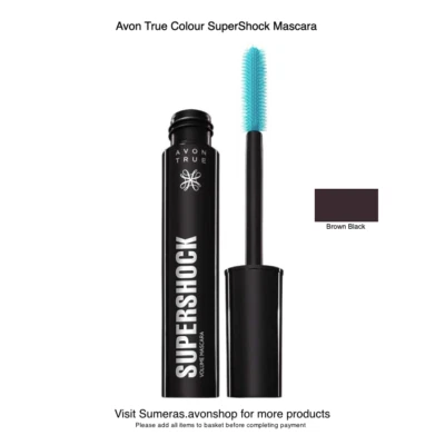 Avon True Colour SuperShock Mascara in Black/Brown Discontinued Free P&P - Image 1 of 2