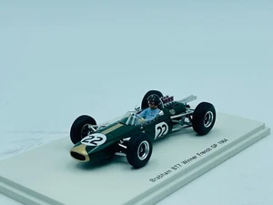 Spark S4333 BRABHAM BT7 n°22 Winner French GP 1964 Gurney 1.43 - Foto 1 di 10