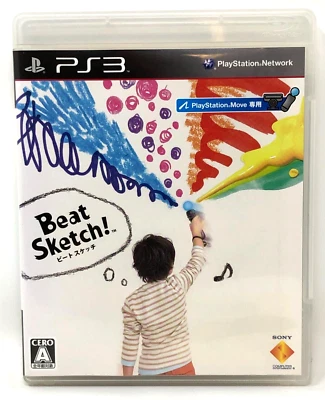 BEAT SKETCH! PS3 PlayStation 3 (Sony, 2010) Japan Import US Seller - Image 1 of 4