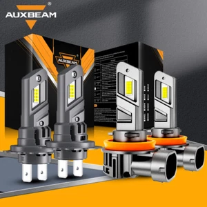 For Hyundai Santa Fe Sport 2013-2016 AUXBEAM Canbus LED Headlight High Low White - Picture 1 of 15