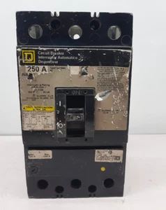SQUARE D 250 AMPS CIRCUIT BREAKER 3 POLE - Picture 1 of 12