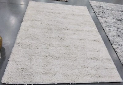 IVORY 5'-3" x 7'-6" Back Stain Rug, Reduced Price 1172764513 SG151-1212-5 - Image 1 of 4
