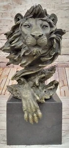 Figurine Lion Bust Home Decorations Home Decor Craftsmanship Sculpture Decor - Picture 1 of 10