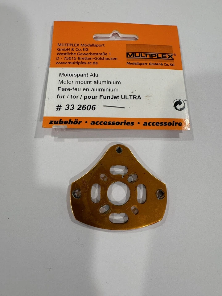 Multiplex FunJet Ultra Aluminum Motor Mount  33 2606 - Image 1 of 1