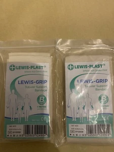 2x 1 metre tubigrip tubular bandage size B elbows,ankles.wrists - Picture 1 of 1