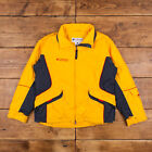 Vintage Columbia Jacket L Gorpcore Full Zip Insulated Yellow Womens Outdoor