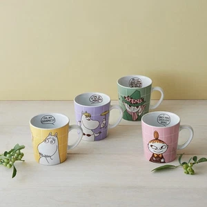 ARABIA Mumin POP Becher 0,3 l 4 Sorten Japan Exklusiv 4er Set - Bild 1 von 8