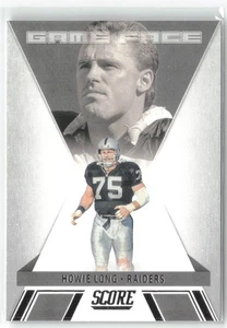 Howie Long 2021 Score Game Face #GF11 Los Angeles Raiders - Picture 1 of 2