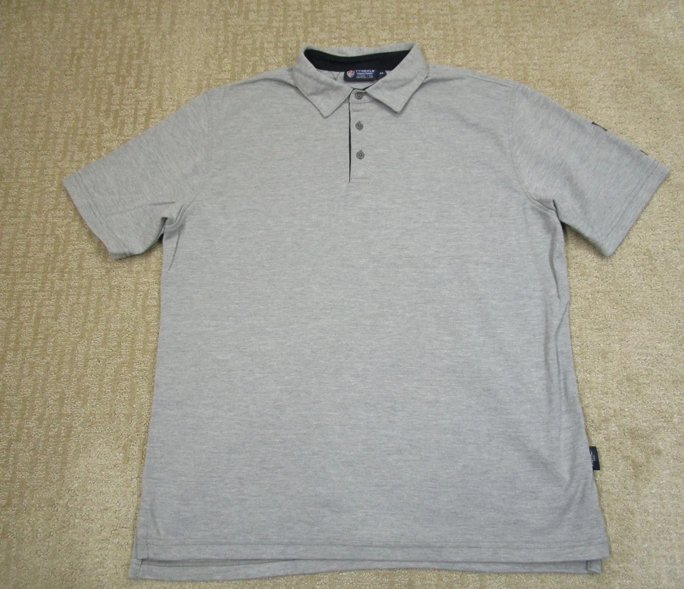 Camisa Tyndale FR Hombres 2XL XXL Gris Polo Manga Corta Llama Resistente al Fuego CAT2 Foto 1 de 4