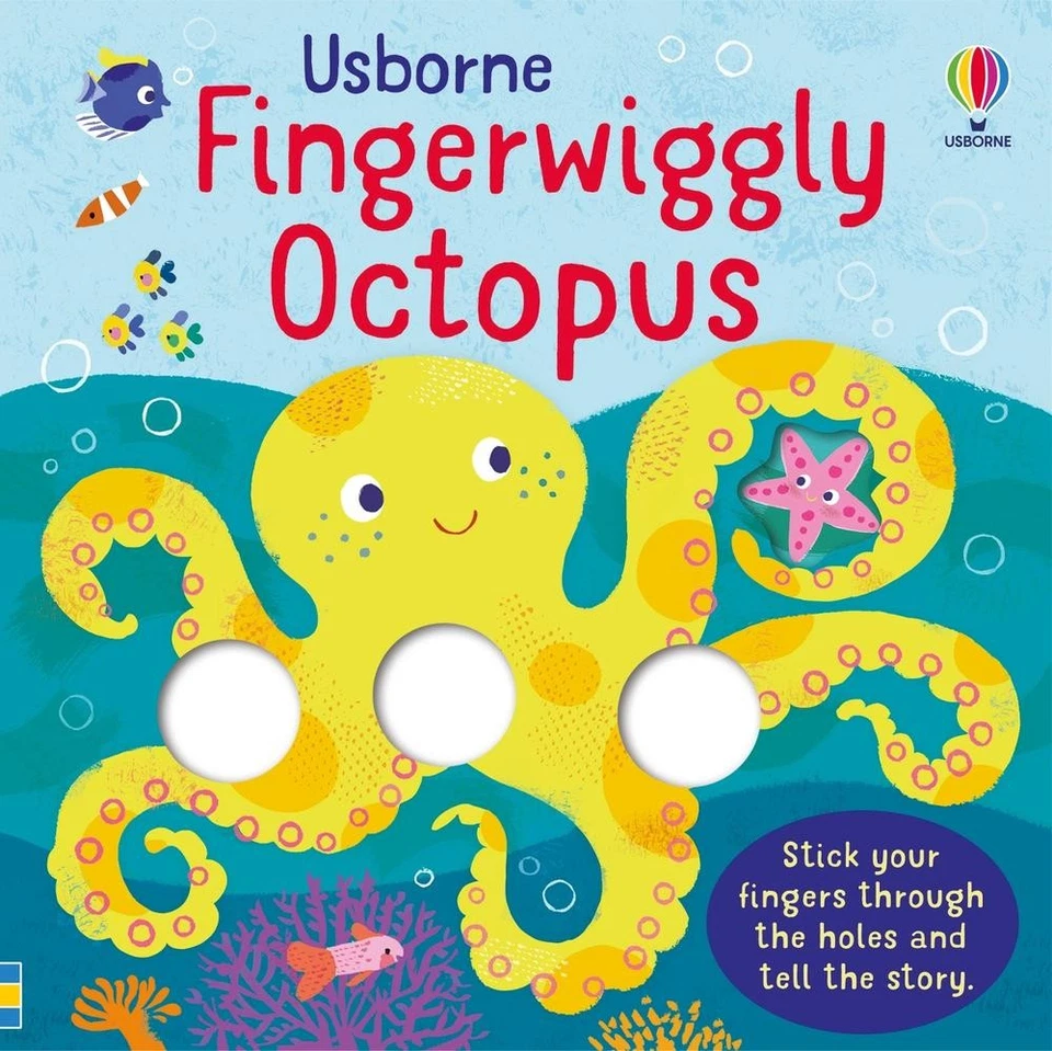 Fingerwiggly Octopus by Felicity Brooks Board Book Book - Image 1 of 1