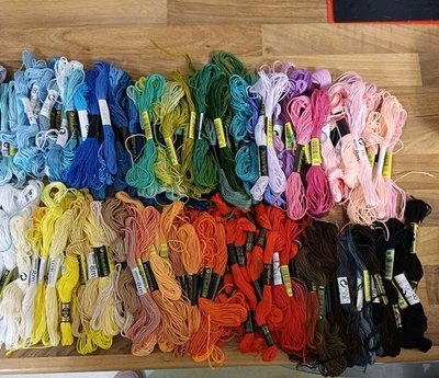 Brand New Joblot of  191  Embroidery Threads various colours - Image 1 of 4