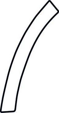 Lámina protectora trasera izquierda BLIC 2000-00-8171011P para LEXUS IS III XE30 - Imagen 1 de 4