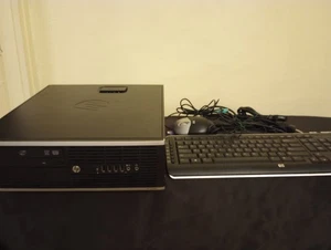 HP Compaq 8200 Elite Small Form Factor SFF Windows XP SP3 Retro Gaming i5-2400 - Picture 1 of 17