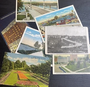 Lote efímero de 7 postales antiguas y antiguas de Harrisburg PA publicadas y no publicadas - Imagen 1 de 5