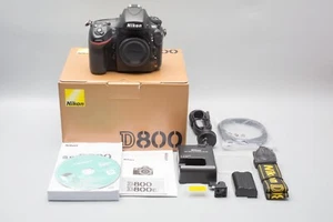 Nikon D800 Digital Full-Frame DSLR Camera Body Only, Boxed *Low Shutter* - Picture 1 of 15