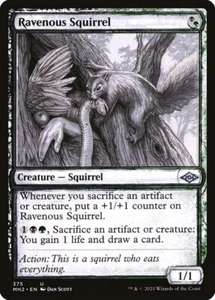 MTG Magic the Gathering Ravenous Squirrel (375/765) Modern Horizons 2 NM - Picture 1 of 1