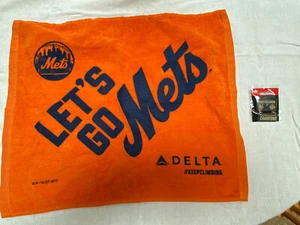 2015 Mets Postseason Rallye Handtuch und Pin Combo - Bild 1 von 7
