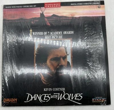 Dances With Wolves (1991 Orion Laserdisc) Kevin Costner Mary McDonnell - Image 1 of 4