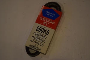 Premium Choice Serpentine Drive Belt 560K6 5060560 K060560 4060560 - Picture 1 of 1