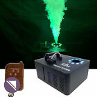 Dune Geyser 1000W Dmx Vertical Smoke Machine Tri-Color Rgb Led, Timer & Remote
