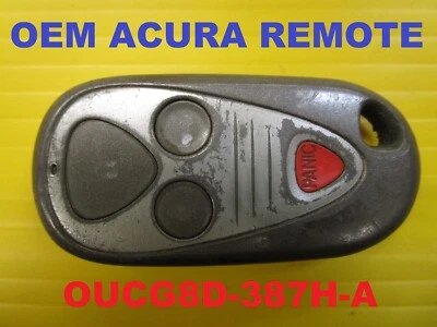 OEM Acura TL TSX Keyless Remote Fob OUCG8D-387H-A Memory 1 One 4 Button - Imagem 1 de 3