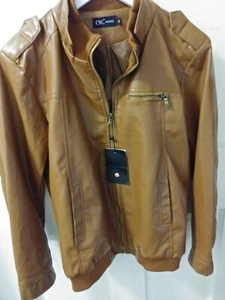 Homme CNC Brown Jacket Zipper XL nwt - Picture 1 of 12