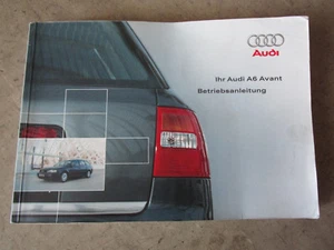 Manual de instrucciones Manual de instrucciones AUDI A6 4B Avant FACELIFT 2315614B500 - Imagen 1 de 3