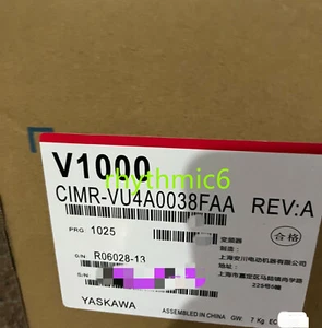 New CIMR-VU4A0038FAA Yaskawa frequency converter Fast FedEx or DHL - Picture 1 of 6