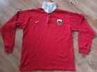 WALES Rugby Jersey Oldschool Vintage Cotton Nike Shirt Jersey size L