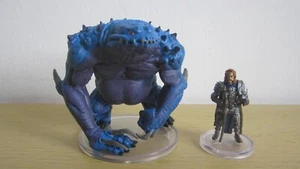 Miniatura D&D 5e Wizkids Blue Slaad prepintada - Imagen 1 de 2