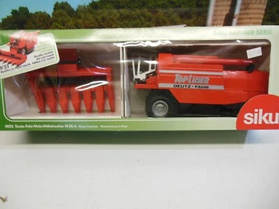 SIKU.1:32.DEUTZ FHAR M36-10.TOP LINER.MAIZE. COMBINE HARVESTER.REMOVABLE HEADER - Image 1 of 4