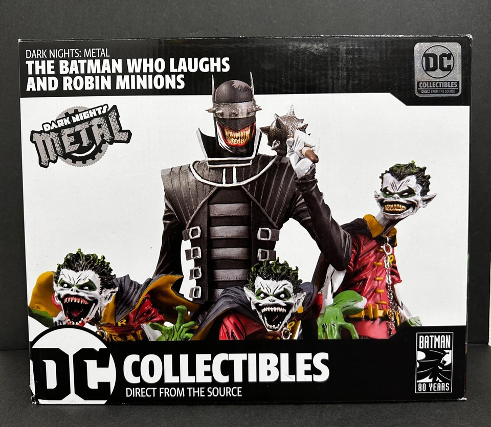 Dark Nights Metal: The Batman Who Laughs & Robin Minions Deluxe de DC Collectibles  Foto 1 de 4