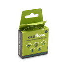 Dental Floss Biodegradable Eco Vegan Ecoliving Single Pack With Dispenser 50m