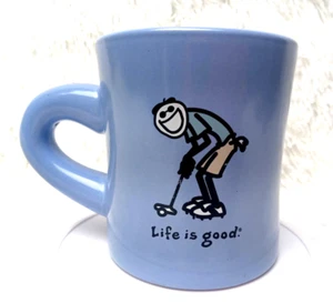LIFE IS GOOD GOLFER KAFFEEBECHER BLAU DO WHAT YOU LIKE, LIKE WHAT YOU DO - Bild 1 von 6