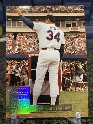 1994 Donruss #1 Nolan Ryan Career Salute 27 Yrs Special Edition Foil Parallel SP - Image 1 of 2