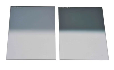 Kood 4 x 5.65" ND Grad Filter Set 0.3 & 0.6 nd Soft Edge, Vertical Orientation - Image 1 of 3