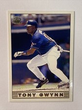 1999 Pacific Crown Collection Samples Tony Gwynn #SAMPLE In Spanish & English 