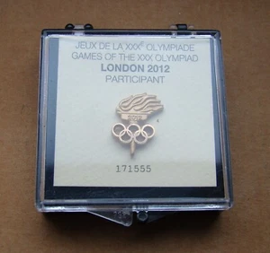RRR 2012 London Participant №171555 Olympic Games NOC Bertoni pin - Picture 1 of 8