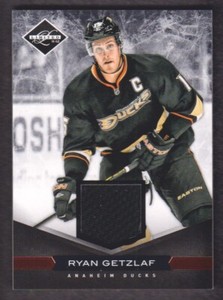 2011-12 Limited Hockey Materials Jersey #64 Ryan Getzlaf 50/99