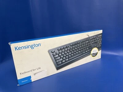 NEW KENSINGTON K64370A Keyboard for Life Sealed Wired - Image 1 of 3