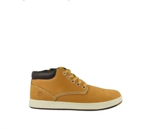 Timberland Boys' Davis Square Zip Chukka Boots sz 5.5 Wheat Nubuck (21) - Picture 1 of 8