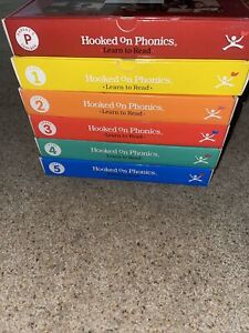 Hooked On Phonics Set Levels 2-5 With Parents Tool Box Books with Cassettes