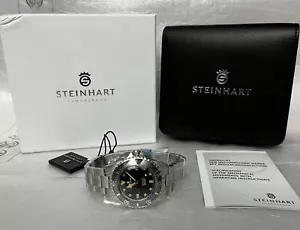 NEW Steinhart Ocean 39 Marine Black Automatic Swiss Made Diver watch -Limited Ed - Picture 1 of 3