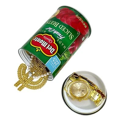 MYGIFTHUB Diversion Secret Stash Safe Fake Cansliced Beets